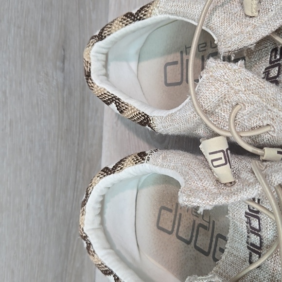 Hey Dude Mens Wally Funk Aztec Beige Loafer Slip on shoes sz 13 - Picture 6 of 12